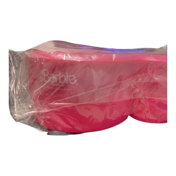 Barbie Cup Movie New 2023 Pink Cinema Theater 22oz Glitter Collectible no STRAW - Picture 5 of 5